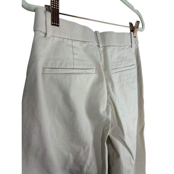 Uniqlo Japan Wide Leg Chino Pants Trouser High Rise Relaxed Minimalist Khaki M - Picture 7 of 9